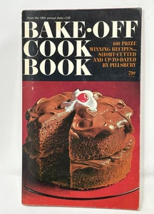 18th Pillsbury Bake-Off Cook Book: 100 Winning Recipes 1967 VTG - Imagen 1 de 1