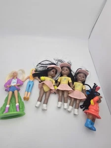 Lot Of 5 Barbie And Other Doll Types - Picture 1 of 6