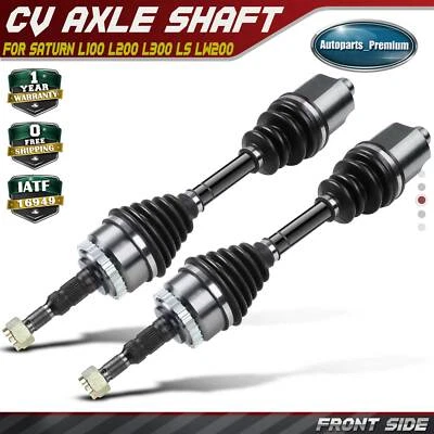 2Pcs Front side CV Axle Assembly for Saturn L100 L200 L300 LS LS1 LS2 LW1 LW2 - Image 1 of 4
