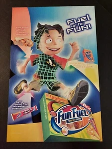 Oscar Mayer LUNCHABLES Fun Fuel Promo Art ~ Vintage Comic Page PRINT AD 2003 - Picture 1 of 1