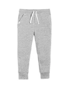 Miles The Label Boys Basics Jogger Pants, Light Heather, 5Y - Picture 1 of 2