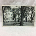 Vintage Postcard Calburn Park Scene Lebanon New Hampshire Curteich Unused