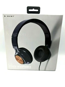 MVMT Kingston stereo headphones HP6519- NVO Dark Blue NEW *Issue Read* - Picture 1 of 11
