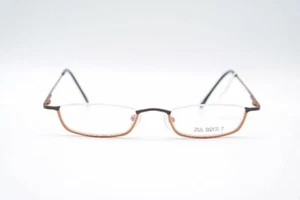 ¿Y qué? 81F201 48[]19 150 naranja negro media montura gafas nuevas - Imagen 1 de 6