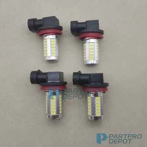 4x H8 H9 H11 LED Headlight Bulb For High/Low Beam Super Bright 6500K Xenon White - Picture 1 of 7
