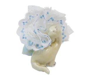 Bomboniere Battesimo Nascita Sacchetto Pizzo Dinosauro Applicazione - Imagen 1 de 1