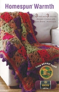 Homespun Warmth ~ 3 Knit & 3 Crochet Designs - Picture 1 of 7