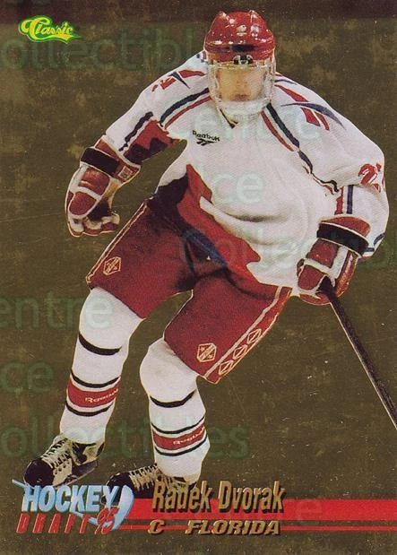 1995 Classic Hockey Draft Gold #10 Radek Dvorak - Image 1 of 1
