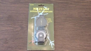 Green Military Style Liquid Filled Lensatic Marching Compass Item #406 Rothco - Picture 1 of 3
