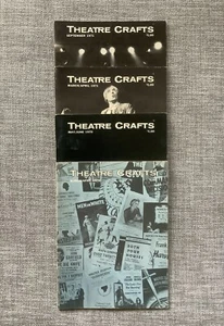 RARE 4-LOT VINTAGE 1970-1971 Theatre Crafts Magazine: Volume 4, Volume 5 - Picture 1 of 10