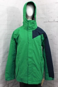 Ride Kent Insulated Snowboard Jacket Mens Size Large Emerald Green Twill New - Picture 1 of 5