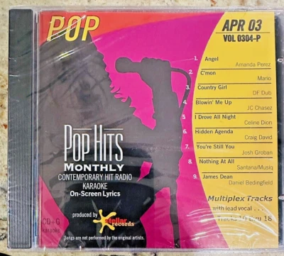 Karaoke Stellar Records - POP HITS KARAOKE MENSUAL - URBAN APR 03 - CDG Vol 0304 Foto 1 de 2