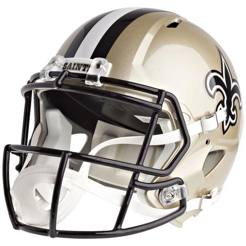 NEW ORLEANS SAINTS Riddell Speed NFL Full Size Replica Football Helmet Cover