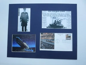 L'affondamento del Titanic RMS e copertina primo giorno del proprio francobollo - Foto 1 di 2