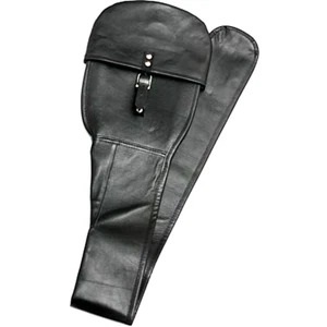 Black Leather Sword Bag by Geoffrey | Army, Navy, Air Force | SK200 - Picture 1 of 1