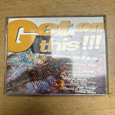GET ON THIS VOL.1  30 DANCE HITS - RARE 1990 2 x CASSETTE TAPES USED HOUSE RAVE - Image 1 of 4