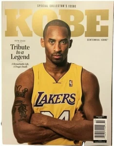 Kobe Bryant Centennial Icons Magazine Commemorative Edition Tribute No Label - Picture 1 of 1