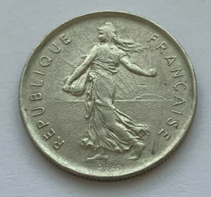 1971 FRANCE 5 FRANCS COIN - Picture 1 of 6