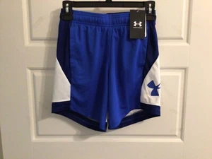 New Under Armour Girls' Standard Baseline 6" Basketball Shorts Size S MSRP:$25 - Picture 1 of 2
