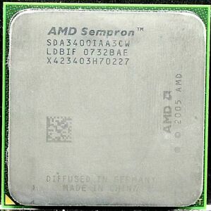 AMD-Sempron 3400+ (SDA3400IAA3CW) 1 Core 1.8 GHz  CPU/Processor