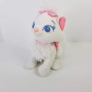 Disney Aristocats Marie White Cat Kitten Plush Stuffed Animal 6" - Picture 1 of 9