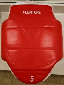 CENTURY MARTIAL ARTS SIZE 5 TKD STUDENT CHEST PROTECTOR Reversible Red-Blue - Picture 1 of 4