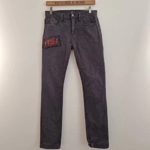 Gap Denim Skinny Fit Black Jeans 28inch Waist/32inch Leg - Broken Button - Picture 1 of 15