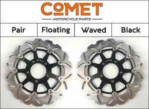 Suzuki VZ 1500 M1500 Intruder 2009-2011 [Front Comet WF Black Brake Discs] - Imagen 1 de 6