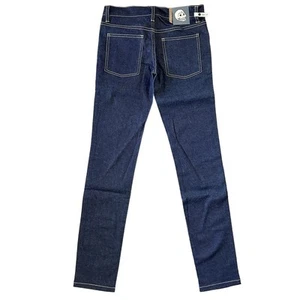 Pantalones de mezclilla ajustados elásticos baratos Monday Dark Narr sin lavar talla 28 x 32 nuevos con etiquetas $69 - Imagen 1 de 7