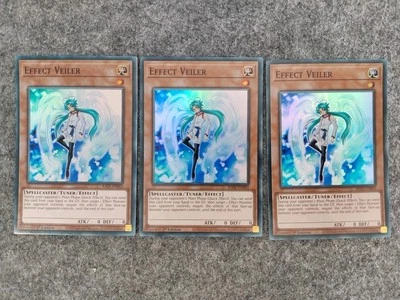 3x EFFECT VEILER - RA01-EN003 Super Rare / 1st Edition Near Mint  - Bild 1 von 3