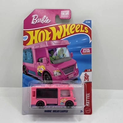 2026 Hot Wheels Barbie Dream Camper /roulette Pink FROM A CASE - Image 1 of 2