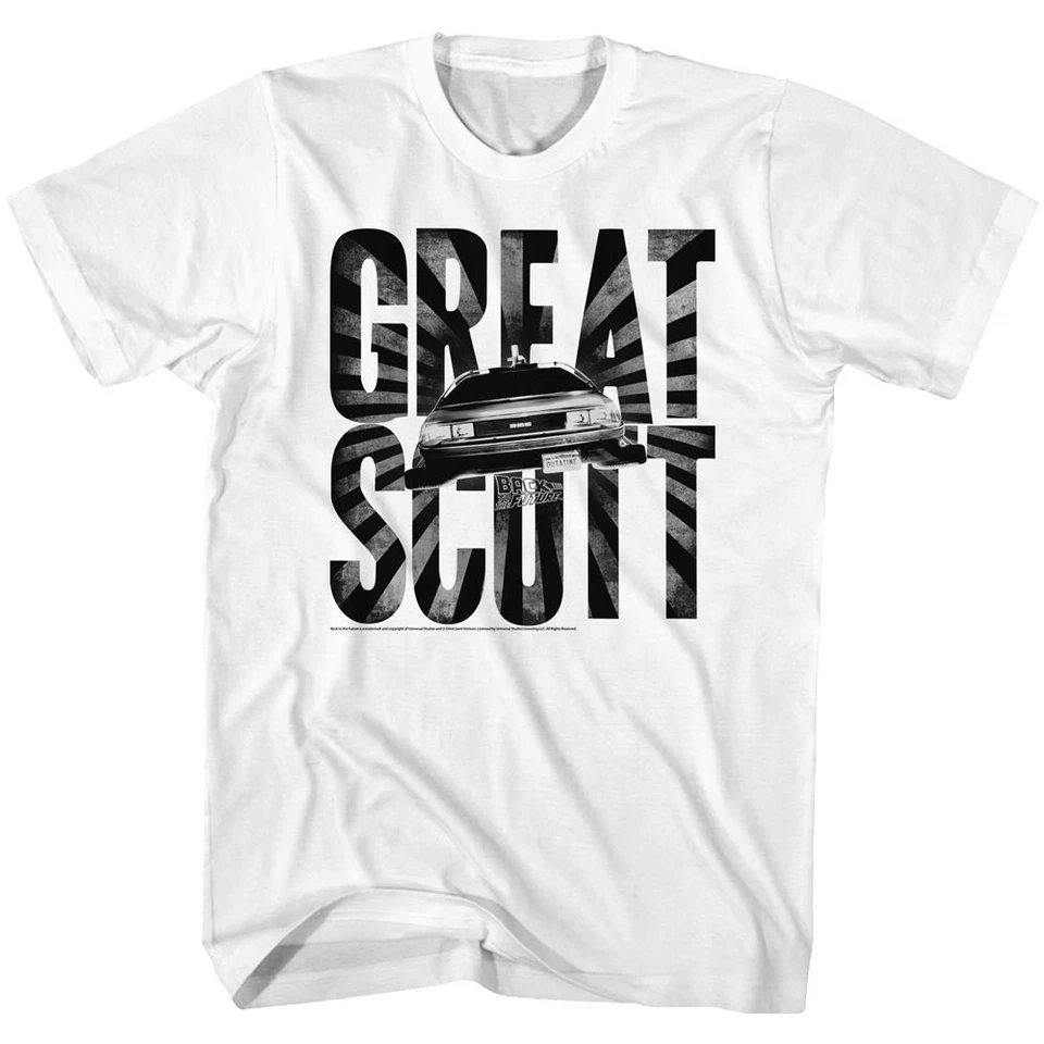 Camiseta Regreso al Futuro - Great Scott - Manga Corta - Adulto Foto 1 de 1