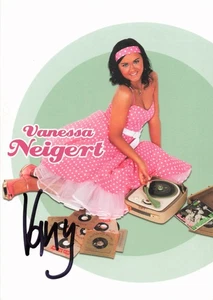 Vanessa Neigert, Original, alte Autogrammkarte, DSDS, "Ein Student aus Uppsala" - Picture 1 of 1