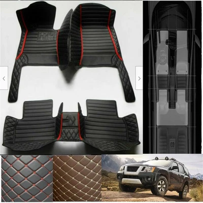 Alfombrillas aptas para Nissan Xterra 1990-2015 alfombrillas de coche almohadillas de revestimiento de carga automáticas Foto 1 de 4