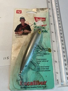 Vintage Heddon Zara Spook Fishing Lure. Nos In Package. Zell Rowland. Silver. - Picture 1 of 3