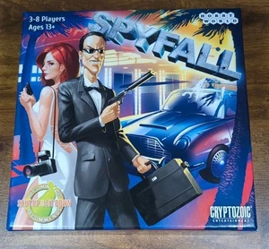 Spyfall 1 Game Complete Cryptozoic 2015 Strategy Cards Hobby World 1st Edition - Picture 1 of 8