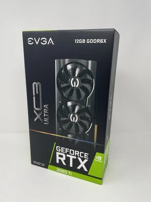 *NEW* EVGA GeForce RTX 3080 Ti XC3 ULTRA GAMING 12GB GDDR6X Graphics Card - Image 1 of 2