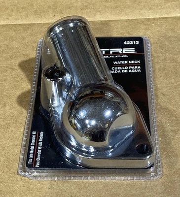 Spectre 42313 Chrome Water Neck For Late Model Chevrolet V8 New - Image 1 of 4