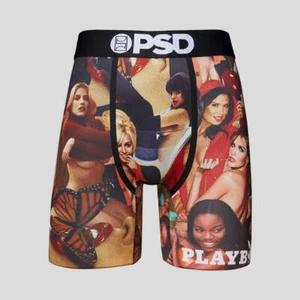 PSD Playboy Cover Mädchen Magazin mittelfaltige Unterwäsche Boxershorts 222180014 - Bild 1 von 5