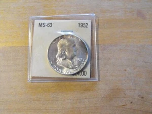 1952 Franklin Half Dollar ~ Stempelglanz - Bild 1 von 2
