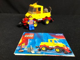 Lego 4546 Road and Rail Maintenance Tracks and Road Vehicle Train 1991