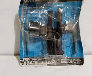 Wright Products Universal Knob Latch Black V670BL New - Picture 1 of 2