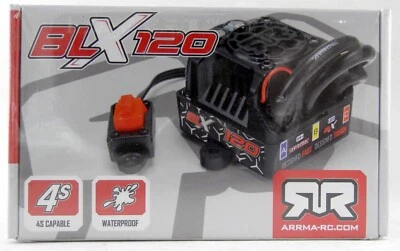 ARRMA BLX120 Brushless 4S ESC, Waterproof - AR390264 - Image 1 of 3