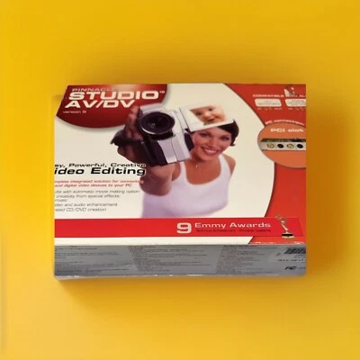 New! Pinnacle Studio AV/DV Version 9 PCI Slot! - Image 1 of 3