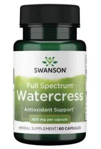 Swanson Premium - Vollspektrum-Brunnenkresse 60 Kapseln - Picture 1 of 2