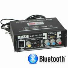 Amplificatore M-20 Stereo 2 Canali HiFi Mini Lettore - Nero
