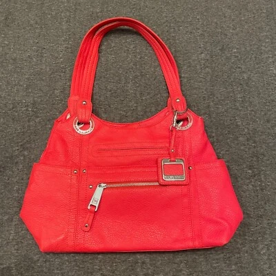 Tyler Rodan Hot Pink Faux Leather Purse Shoulder Handbag - Image 1 of 4