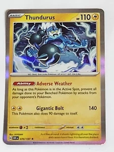 Pokemon TCG Thundurus Holo 70/197 OBSIDIAN FLAMES - Picture 1 of 1
