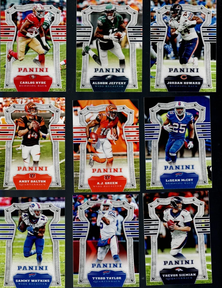 2017 PANINI  FOOTBALL COMPLETE YOUR SET 1-200 BUY MORE GET MORE - Image 1 of 4