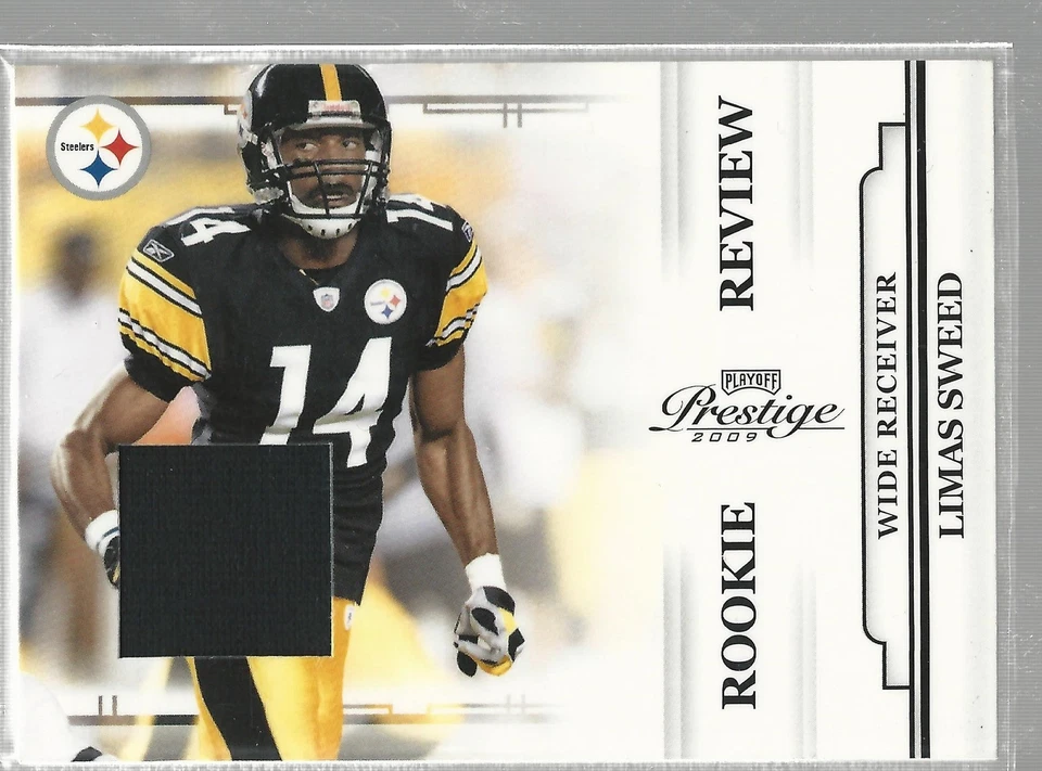 2009 Playoff Prestige Rookie Review Materials #38 Limas Sweed - Image 1 of 1